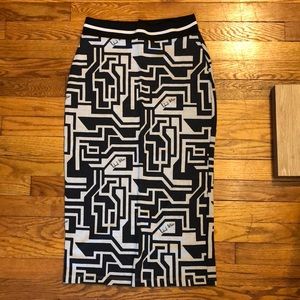 H&M x Richard Allen Patterned Skirt